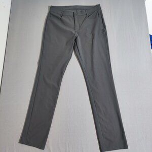 Old Navy Active Pants men's 36X36 grey colour active wear Hybrid polyester pants